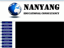 Tablet Screenshot of nanyangeducation.com